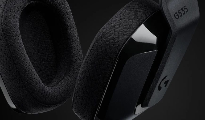 Навушники з мікрофоном Logitech G535 Lightspeed Wireless Black (981-000972) от OP 981-000972 фото