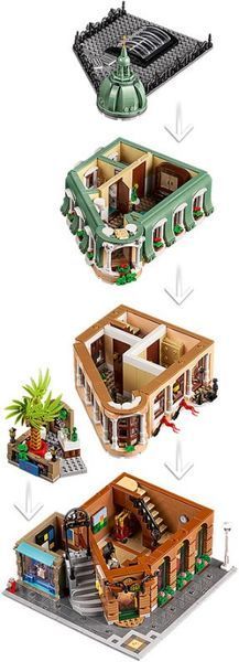 Блоковий конструктор LEGO Icons Бутік-готель (10297) от OP 10297 фото