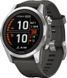 Смарт-годинник Garmin Fenix 7S Pro Solar Silver w. Graphite Band (010-02776-00/01) от OP 010-02776-00/01 фото 1