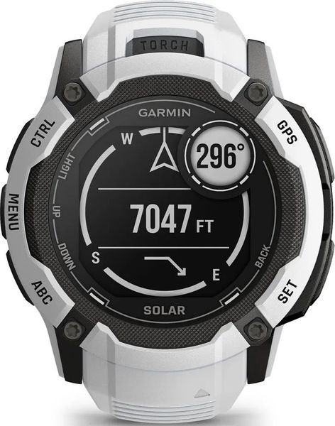 Смарт-годинник Garmin Instinct 2X Solar Whitestone (010-02805-14/04/44) от OP 010-02805-14/04/44 фото