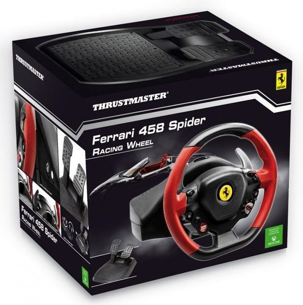 Комплект (кермо, педалі) Thrustmaster Ferrari 458 Spider (4460105) от OP 4460105 фото