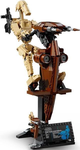 Блоковий конструктор LEGO Star Wars Бойовий дроїд із платформою STAP 75428 от OP 75428 фото
