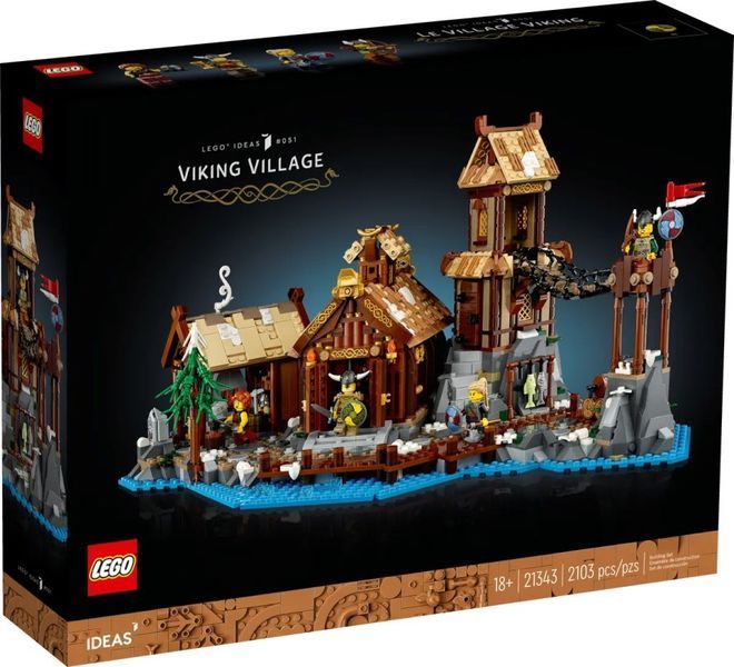 Блоковий конструктор LEGO Ideas Село вікінгів (21343) от OP 21343 фото