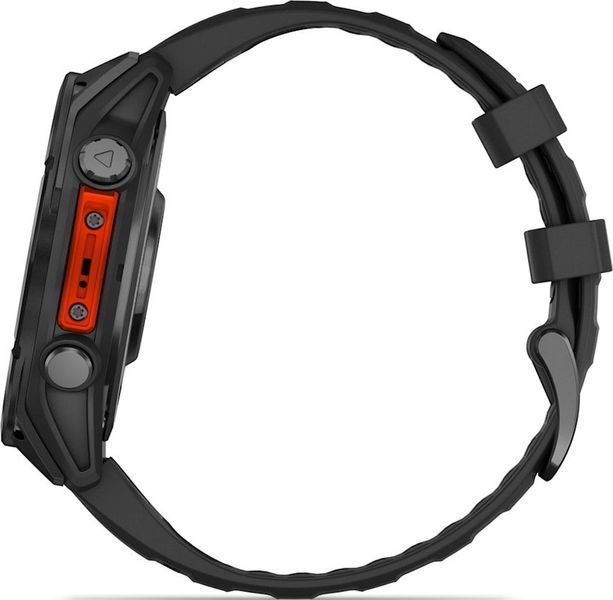 Смарт-годинник Garmin Fenix 8 47mm AMOLED Slate Gray with Black Silicone Band (010-02904-00/09) от OP 010-02904-00 фото