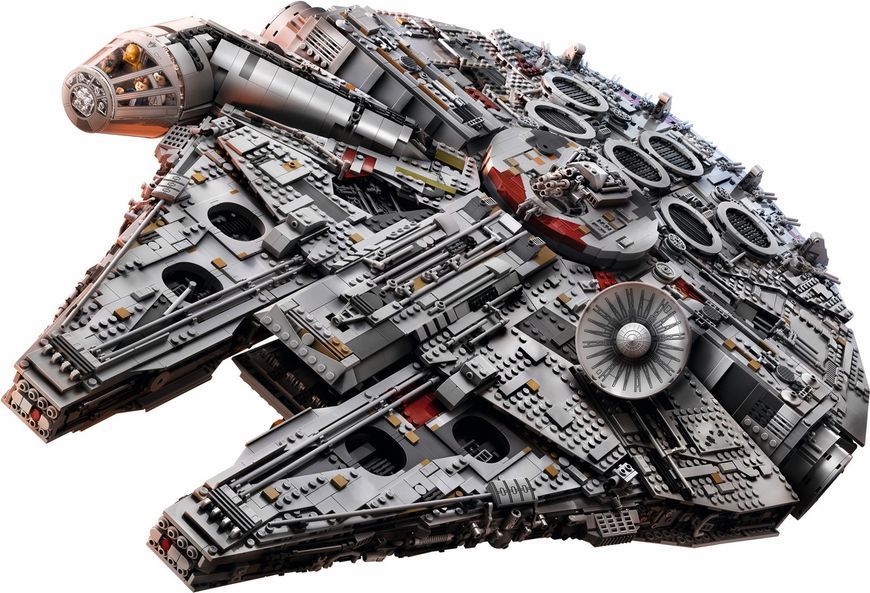 Блоковий конструктор LEGO Star Wars Сокіл Тисячоліття (75192) от OP 75192 фото
